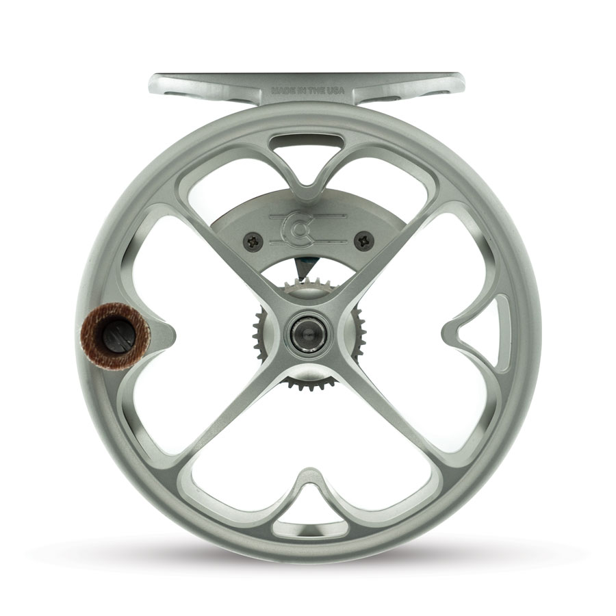 Ross Reels Colorado Reel in Matte Platinum